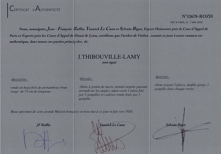 Thibouville-Lamy J. - GB-092